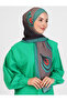 Retro Patterned Shawl - Mint
