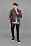 Kuzey Belted Faux Leather Jacket BL 1261_50268-1 - 5