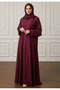 Inaya Baroque Lace Abaya| Nida Fabric