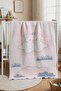 Four Layers Patterned Muslin Baby & Kids Blanket 80X140 cm |   100% Cotton, Padded Inside |   Baby Pique, Stroller Cover