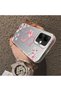 Tecno Spark Go 2 Compatible Silicone Edge Hard Back Case Couple Phone Case with Letter S Pattern - 4