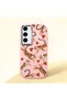 Pink Silicone Case with Shock-Absorbing Camera Protection Compatible with Samsung Galaxy S23