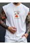 Relaxed Printed Men's Regular Fit Crew Neck Sports Sleeveless T-Shirt
