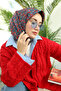 وشاح حرير تويل 11413-38 - 5