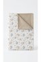 100% Cotton Baby Duvet Cover Set - Sleeping Bird and Space Pattern Baby Duvet Cover Set - Beige - 4