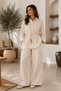 Beli Gathered Linen Look Double Set