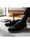 Men's Suede Leather Tasseled Thermo Sole Waiter Boy Classic Shoes Kundura Loafer Casual - 5