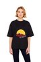 Women's Oversize T-Shirt Vintage Automobile Print Retro Classic Car Graphic Pattern Relaxed Fit Casual