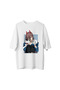 Men's Oversize Anime Printed T-Shirt Horned Character Special for Cat Lovers Dtf Printing Daily Casual - 2
