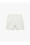 Comfortable Fit Basic Sports Shorts with Elastic Waist and Pocket Detail - 5