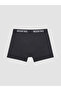 Black Printed Men's Boxer 2-Pack - 4