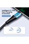 Fast Charging Braided 3 In 1 USB Cable Green - 5