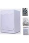 Two-piece washing machine cover set, thickened silver - 4