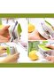 Double-sided U-shaped green knife brush - 3