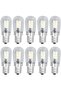 – 10-pack E12 LED bulbs, 1.5W, warm white light – 500LM – Glass – Compatible with ceiling and wall lights – 50,000-hour lifespan