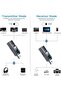 Bluetooth 5.4 Transmitter Receiver 2-in-1, USB Powered Mini Wireless Audio Adapter with 3.5mm AUX & - 3