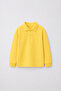 Unisex School Polo Collar Lacost Long Sleeve Unprinted Plain Lacost - 3