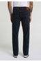 Straight Fit Men's Blue Black Denim Jean Trousers - 2