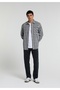 Straight Fit Men's Blue Black Denim Jean Trousers