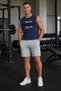 Men's Cotton Athlete Shorts Set Summer, Gym, Athlete, Basketball, Fitness, Jogging, Home Wear Anti-Sweat - 4
