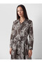 Lcw Everyday Patterned Belted Shirt Dress - 2