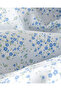 Tiny Blooms Easy-Iron Double Duvet Cover Set 200X220 cm Blue - 4