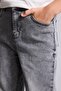 100% Cotton Boys' Loose Fit Washed Effect Straight Leg Jeans H2152A826Au - 5
