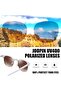 Foldable Rectangular Sunglasses for Men and Women Uv Protection Classic Sun Glasses - 5