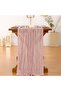Socomi Cheesecloth Table Runner 10ft Gauze Boho Rustic Dusty Pink Cheese Cloth Table Runner for Baby - 3