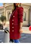 معاطف IDEALSANXUN النسائية لخريف وشتاء من الصوف، معاطف متوسطة الطول مزدوجة الصدر بتصميم معطف بيكو وترنش. - 3