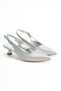 Women's Sparkling Evening Dress Shoes and Bag Set - 3