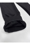 Girls Boys Unisex School Kids Sweatpants 2 Thread Count Compact Combed Cotton No-Knee Hem Black - 3