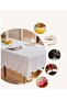 Waterproof, oil-proof, and heat-resistant tablecloth—an easy-care rectangular tablecloth—a classic plastic tablecloth adorned wit... - 3