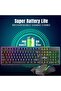 60% Mini Wired Gaming Keyboard Rgb Backlit Ultra-Compact Waterproof Membrane Keyboard for Pc Computer - 2