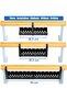 Under Desk Cable Management Tray, Necomi No Drill 21.7" Retractable Clamp Mounted Desk Cable Cord Or - 3