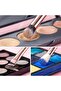 Eye Makeup Brushes Set Professional 15pcs Brown Eyeshadow Brush Eyebrow Concealer Eyeliner Bl - 4