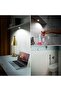 Mini Touch Light, 6 Pack Wireless Under Cabinet Lights Round Tap Push Button Light Battery Op - 5