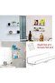 ABIN Invisible Floating Wall Ledge Shelf, Wall Mounted Nursery Kids Bookshelf, Invisible Spice Rack, - 3