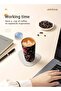 20 oz stainless steel double-layer vacuum insulated cup, stylish printed design, with high "capacity value", equipped with a transparent spill proof cover, long-lasting insulation and cooling, body do - 4