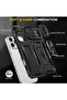 URBANNX for iPhone 17 Pro Max Case with Stand Shockproof Cover,Black | Sliding Camera Cover,360° - 5