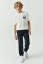 Boy's Tie-Dye Detailed Sweat Bottom - 2