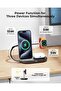 MagPak 3-in-1 MFM & Qi2 Certified Wireless Charging Station 25W | Foldable MagSafe Charger St - 2