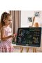 لوح كتابة إلكتروني بشاشة LCD مقاس 16 بوصة، [نسخة محسنة] لوح رسم ملون، لوح كتابة إلكتروني قابل للمسح، قابل لإعادة الاستخدام - 4