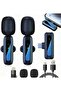 ® Mini Microphone for iPhone Android Camera iPad USB-C, Noise Cancelling, Mini LED Lapel