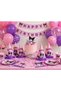Cute Girl's Birthday Hat |   Cute Girl's Party Hat |   Girl's Party Supplies Birthday Party Set Decoration - 4