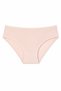 Women's 3-Pack Cotton Regular Waist Hipster Panties – Plum, Powder, and Light Peach - 5