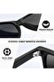 Classic Square Sunglasses for Men Women Polarized UV400 Protection | Lightweight Rectangular - 3