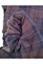 Navy Blue Brown Plaid Jacquard Interlock Fabric Soft and Stretchy Cardigan & Sweater Fabric Width: 150cm - 6