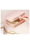 Two-Piece Travel Jewelry Box - Compact and Stylish Storage Box - Jewelry and Earring Organizer - Portable Storage Bag - Ideal Gift for Women - - 5