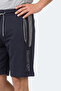 Nikon I Men's Navy Blue Shorts with Zipper Pockets - 8